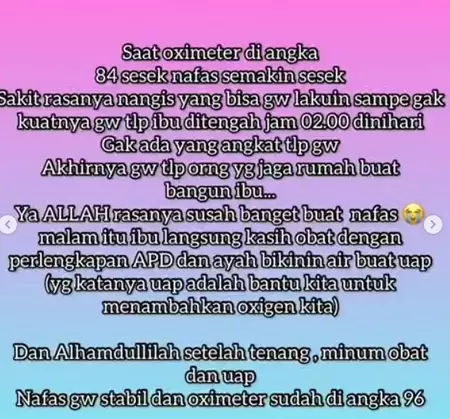 Kisah Syifa adik Ayu Ting-Ting lawan Covid-19 © Instagram/@syifaasyifaaa Kisah Syifa adik Ayu Ting-Ting lawan Covid-19 © Instagram/@syifaasyifaaa