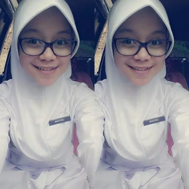 Potret lawas Lesty Kejora saat SMA Instagram/@lestykejora