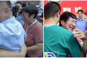 Momen pertemuan orang tua dan anaknya yang diculik 24 tahun, haru