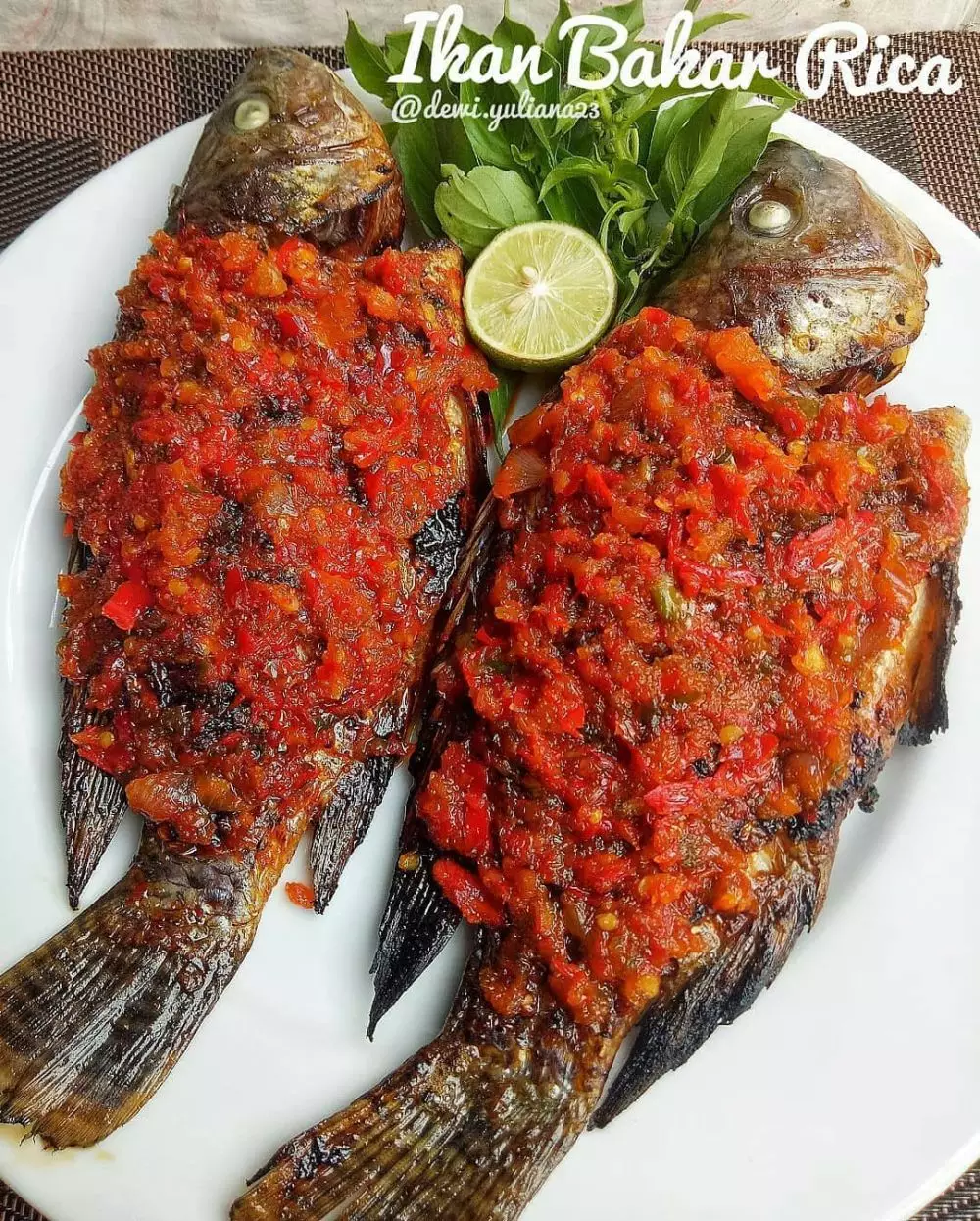 ikan nila bumbu pedas © berbagai sumber