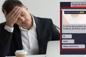 11 Chat lucu ternyata salah kirim ini bikin tepuk jidat