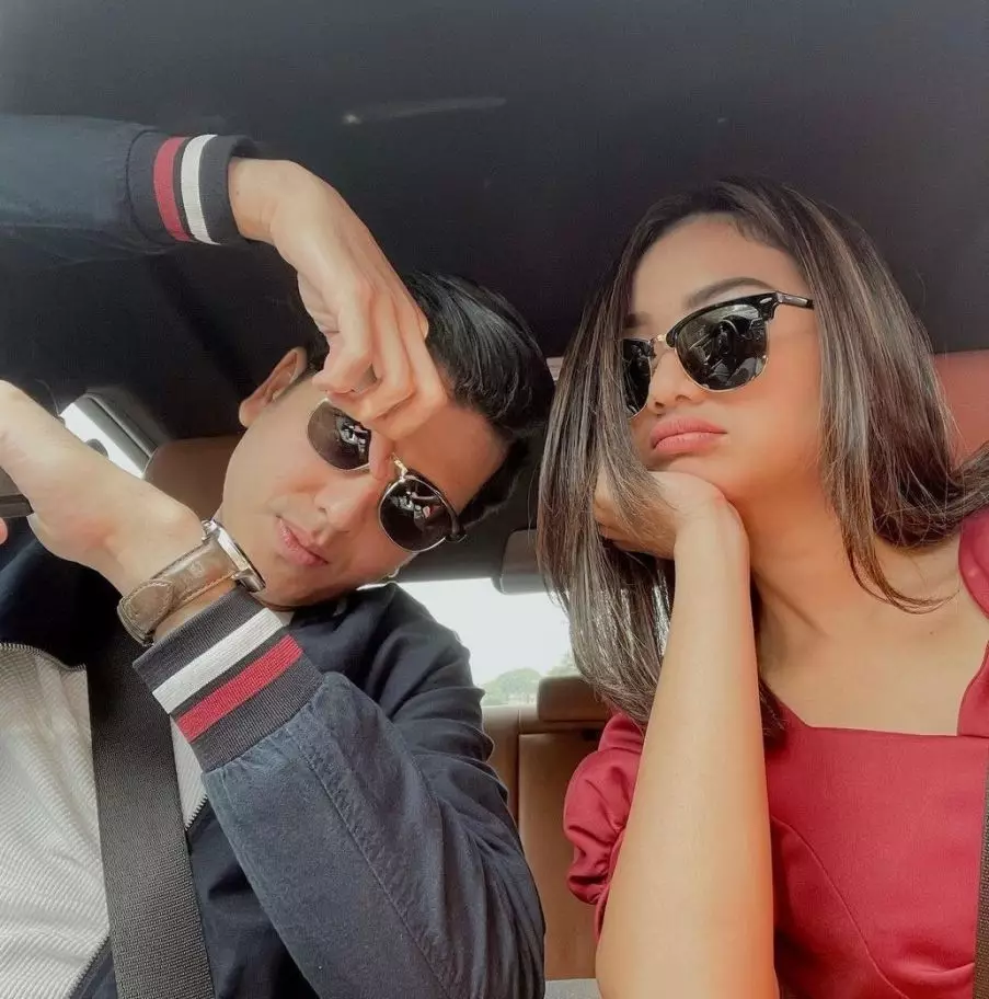 kedekatan Glenca Chysara dan Rendi Jhon © 2021 brilio.net