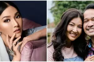 5 Momen Sarwendah tidur di sofa, paras naturalnya disorot