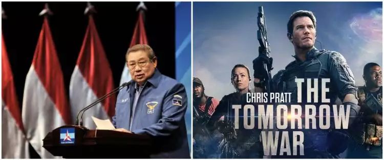 SBY muncul di film Hollywood The Tomorrow War, begini penampakannya