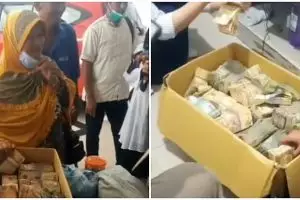 Ibu ini viral beli mobil pakai uang receh, hasil nabung 5 tahun