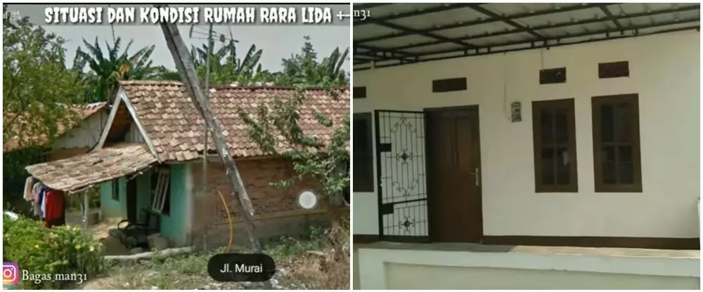rumah pedangdut di kampung halaman sebelum & sesudah renovasi © 2021 brilio.net rumah pedangdut di kampung halaman sebelum & sesudah renovasi © 2021 brilio.net
