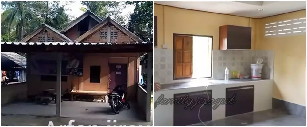 rumah pedangdut di kampung halaman sebelum & sesudah renovasi © 2021 brilio.net rumah pedangdut di kampung halaman sebelum & sesudah renovasi © 2021 brilio.net