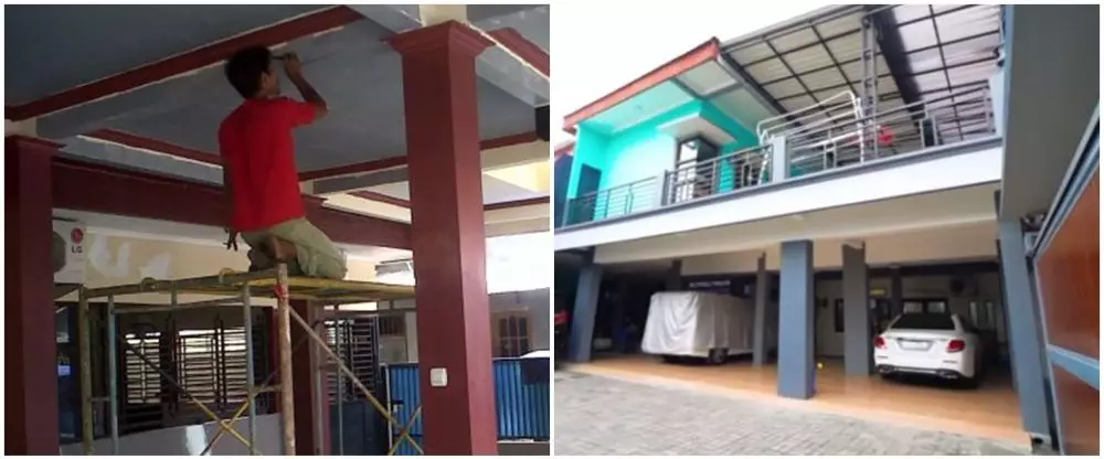 rumah pedangdut di kampung halaman sebelum & sesudah renovasi © 2021 brilio.net rumah pedangdut di kampung halaman sebelum & sesudah renovasi © 2021 brilio.net