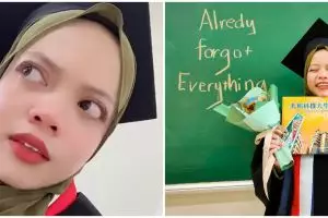 9 Potret Dian anak sopir yang lulus kuliah di luar negeri