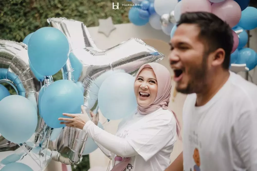 gender reveal party Kesha Ratuliu Instagram © 2021 brilio.net