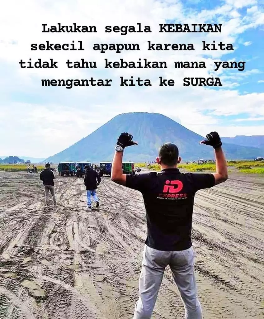 Status bijak kurir di media sosial © Twitter