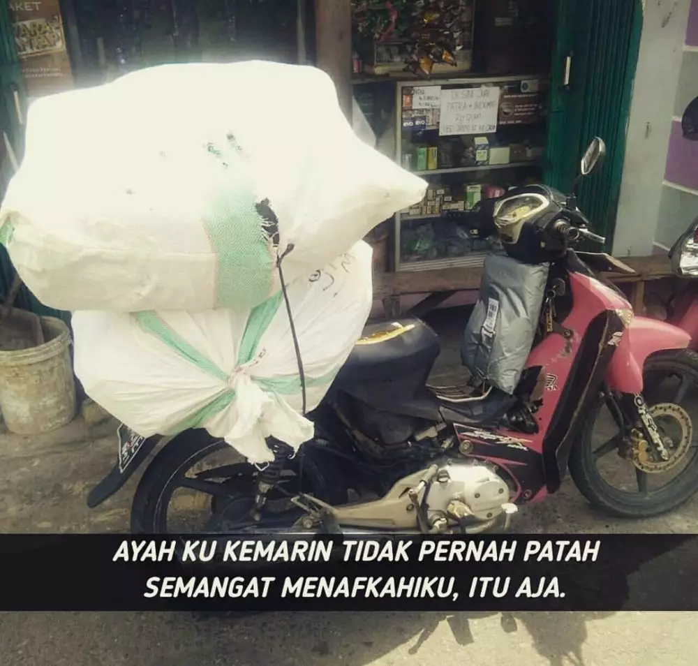 Status bijak kurir di media sosial © Twitter