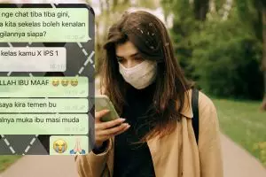 9 Chat lucu salah sangka ke guru ini bikin malu nggak keruan