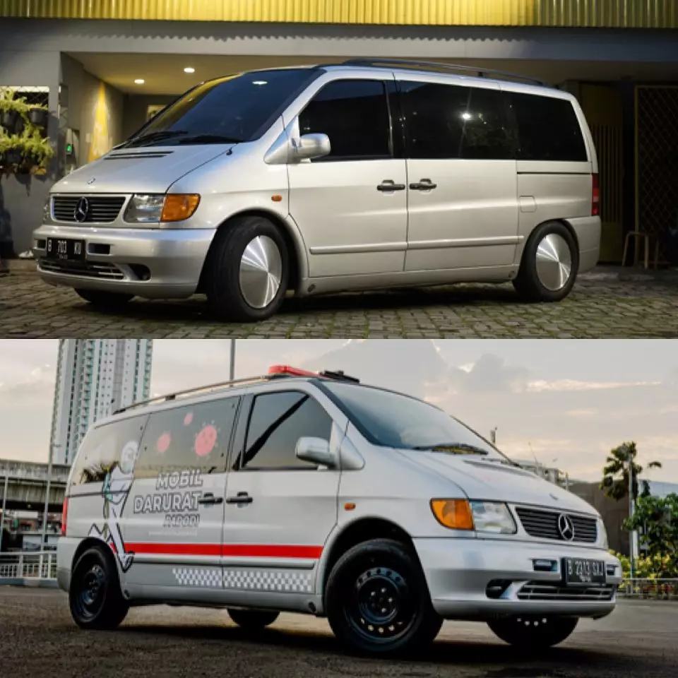 Penampakan mobil Ananda Omesh usai diubah jadi ambulance Instagram Penampakan mobil Ananda Omesh usai diubah jadi ambulance Instagram