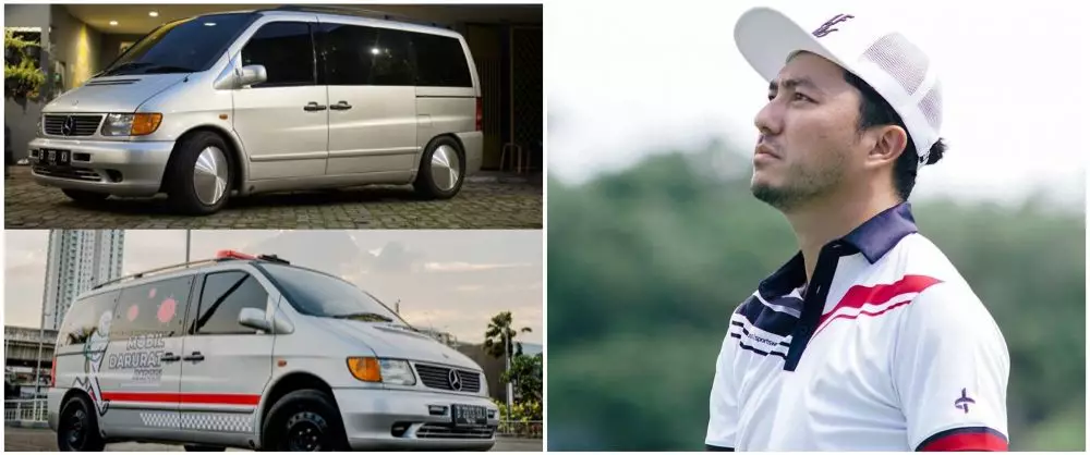 Penampakan mobil Ananda Omesh usai diubah jadi ambulance Instagram Penampakan mobil Ananda Omesh usai diubah jadi ambulance Instagram