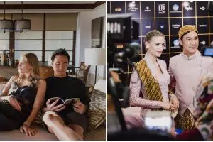 9 Momen Daniel Mananta dan istri ucap ulang janji nikah di Borobudur