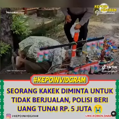 Minta kakek penjual mainan tutup © Instagram/@kepoinvidgram
