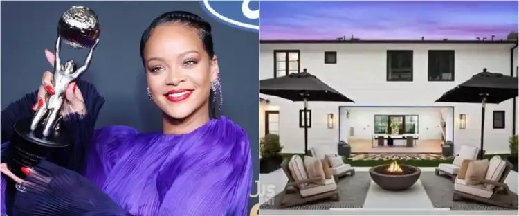 13 Potret rumah Rihanna di Beverly Hills, desainnya elegan banget