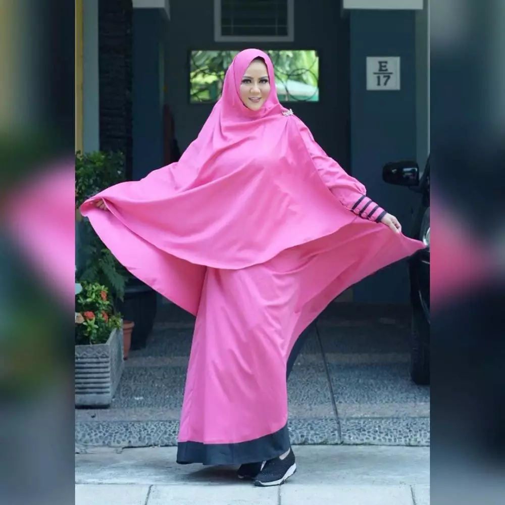 potret masjid yang dibangun nita thalia © instagram