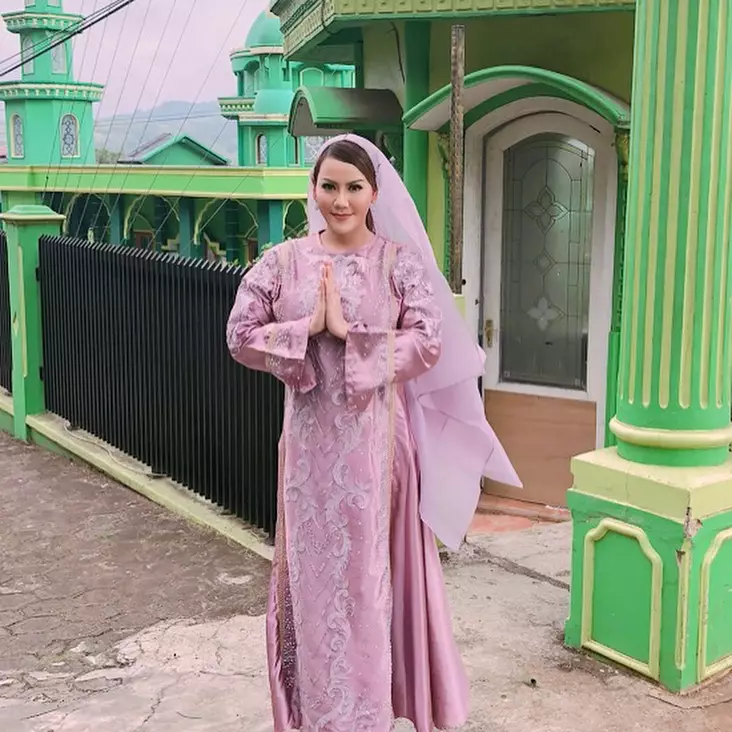 potret masjid yang dibangun nita thalia © instagram