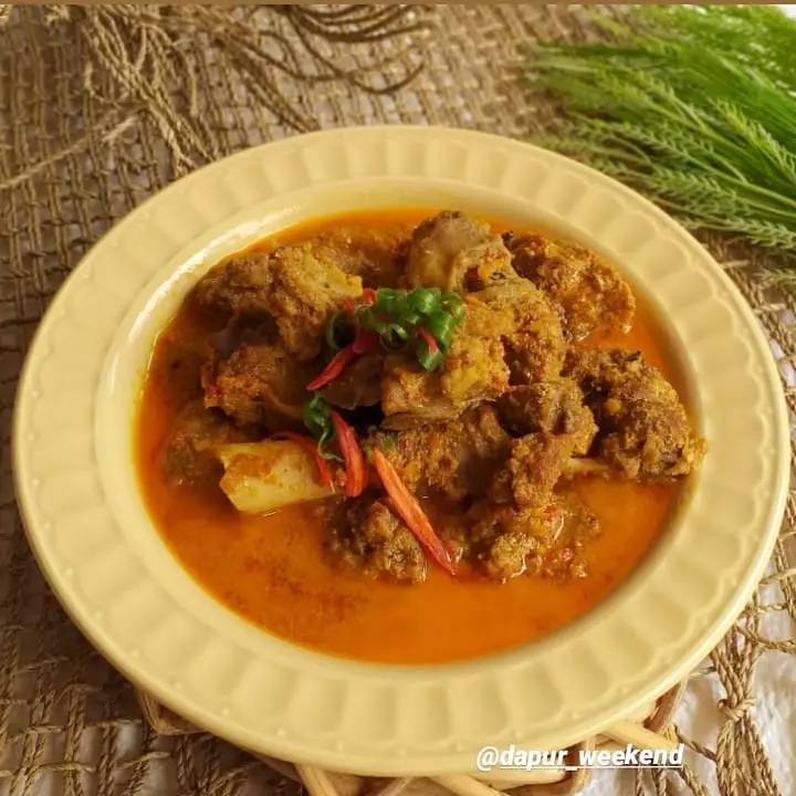 Resep gulai kambing © berbagai sumber Resep gulai kambing © berbagai sumber
