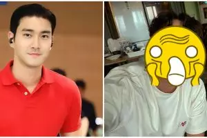 Biasa klimis, 9 potret Choi Siwon berewokan ini bikin pangling
