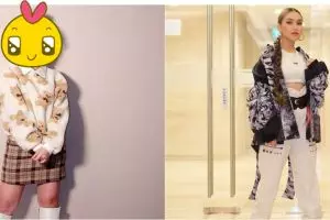 Gaya 11 penyanyi dengan rambut high bun, Ayu Ting Ting bak idol Korea