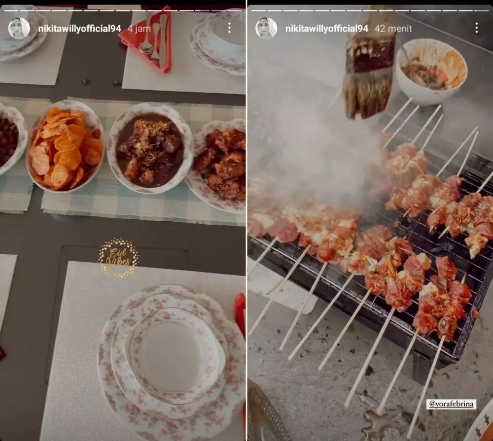 menu makan seleb saat Idul Adha © 2021 brilio.net