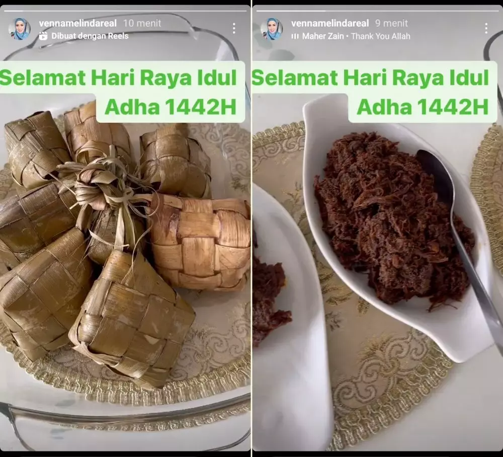 menu makan seleb saat Idul Adha © 2021 brilio.net