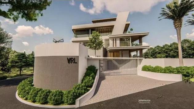 desain rumah baru Verrell Bramasta bergaya futuristik © 2021 brilio.net desain rumah baru Verrell Bramasta bergaya futuristik © 2021 brilio.net