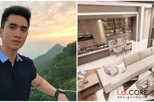 5 Potret desain ruangan di rumah baru Verrell Bramasta, futuristis