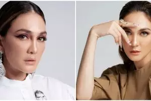 11 Gaya pemotretan terbaru Luna Maya, outfitnya dari brand kelas dunia