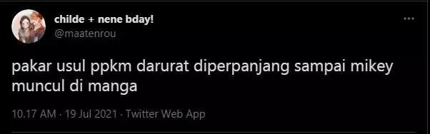Cuitan lucu kabar PPKM Darurat berbagai sumber Cuitan lucu kabar PPKM Darurat berbagai sumber