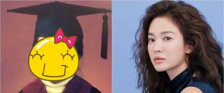 Potret masa kecil 9 aktris Korea, Song Hye-kyo gemesin