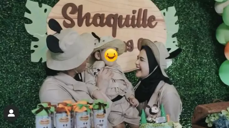 Momen Cut Meyriska Roger rayakan ultah anak Instagram/@cutratumeyriska