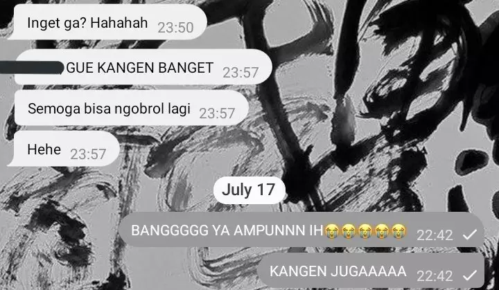 Chat lucu bilang kangen © berbagai sumber Chat lucu bilang kangen © berbagai sumber