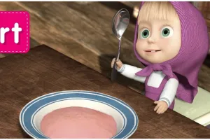 Viral di TikTok, ini 5 cara mudah membuat bubur pink Masha 