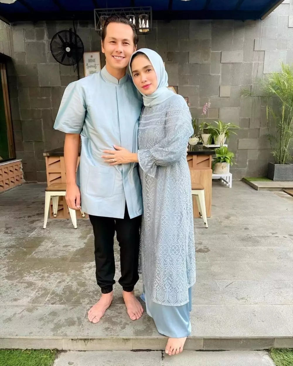 Ussy & Andhika kemalingan © 2021 brilio.net