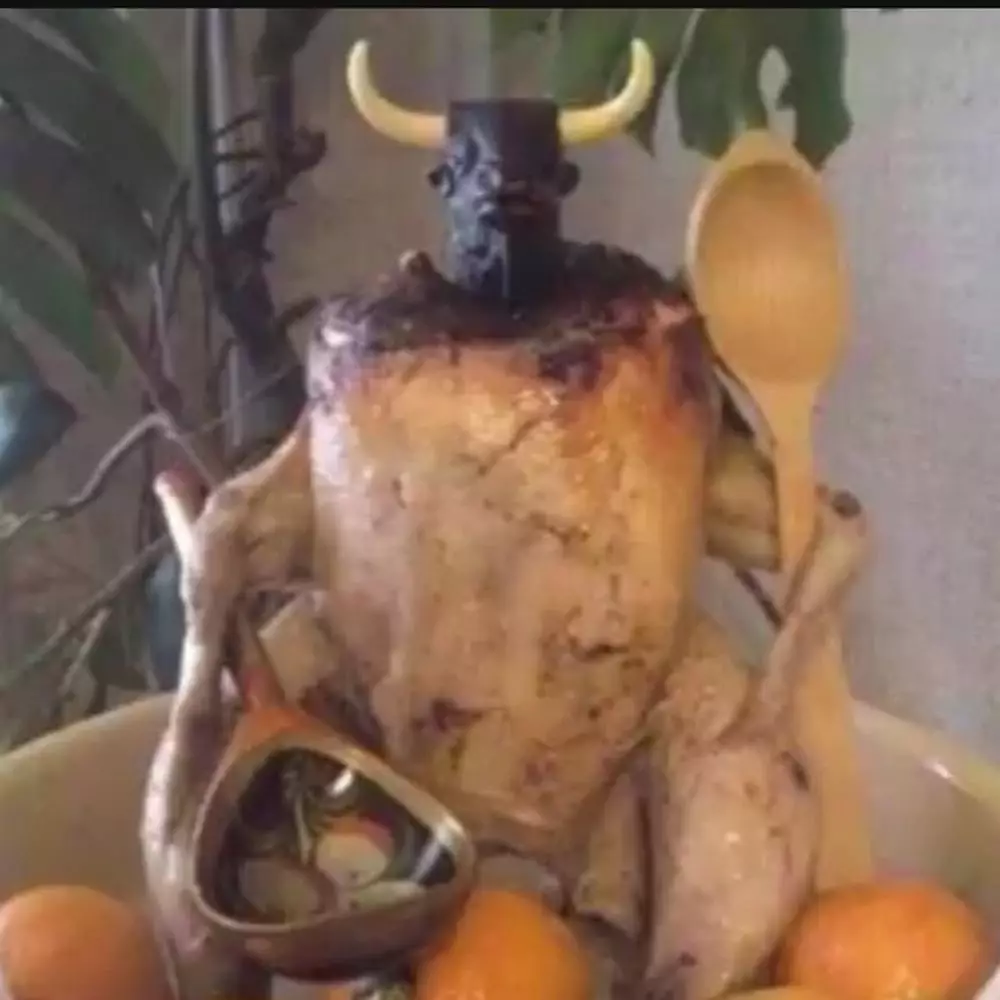 penyajian ayam goreng © 2021 berbagai sumber