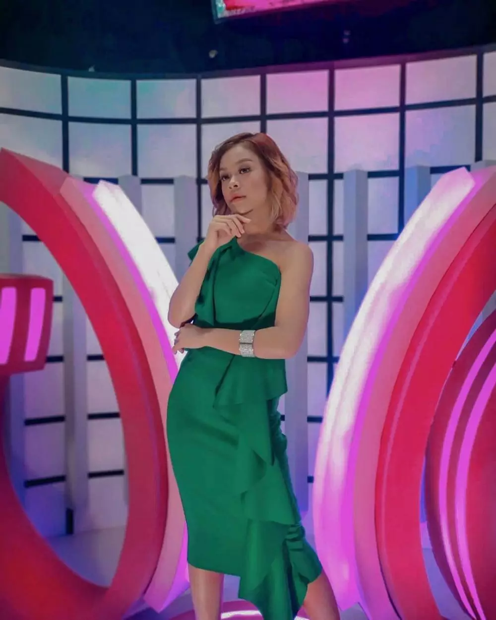 Meli LIDA jadi presenter © 2021 brilio.net Instagram