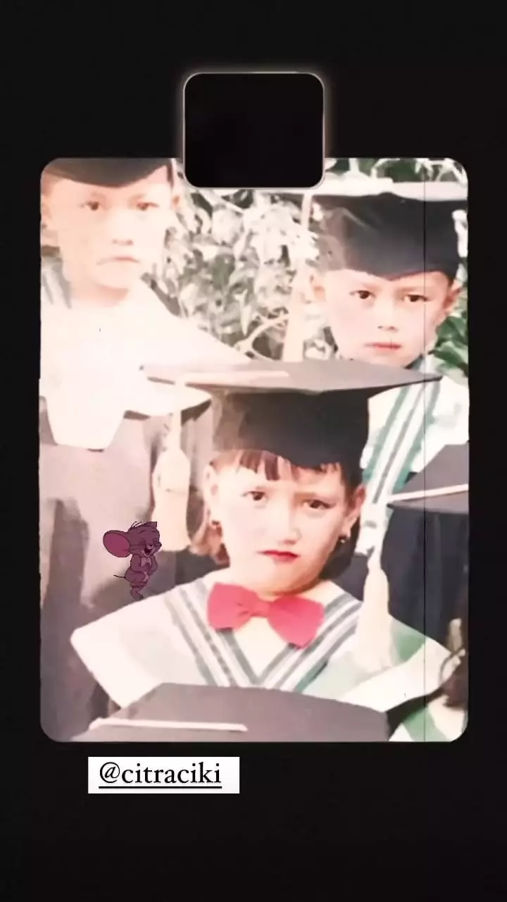masa kecil seleb wisuda tk © berbagai sumber