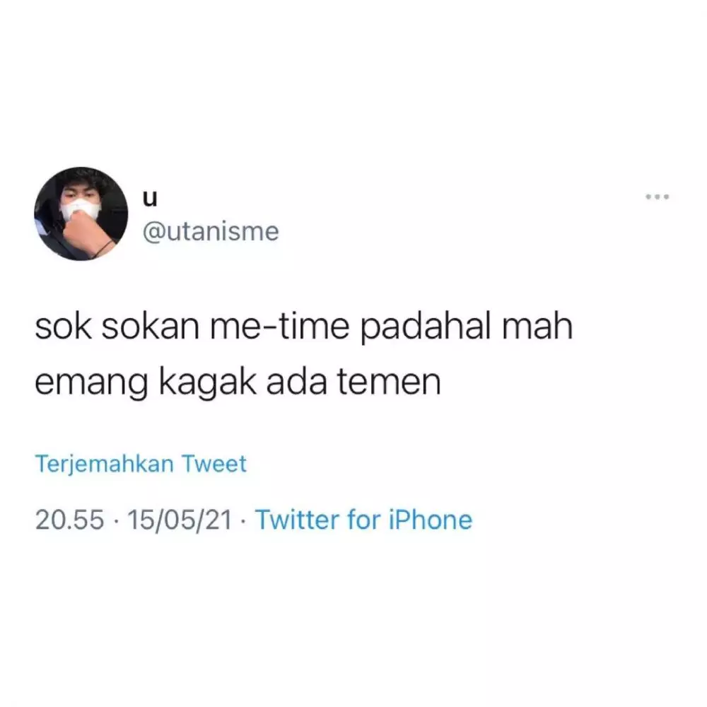 cuitan lucu kelamaan jomblo © 2021 Twitter
