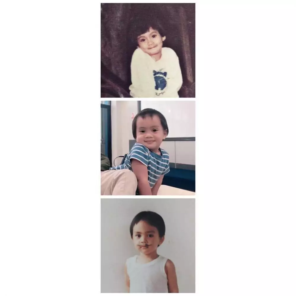 potret masa kecil ayudia bing slamet © instagram potret masa kecil ayudia bing slamet © instagram