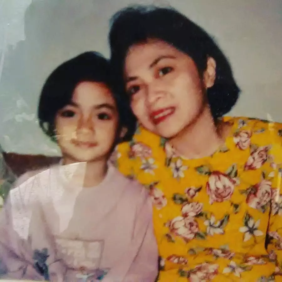 potret masa kecil ayudia bing slamet © instagram potret masa kecil ayudia bing slamet © instagram