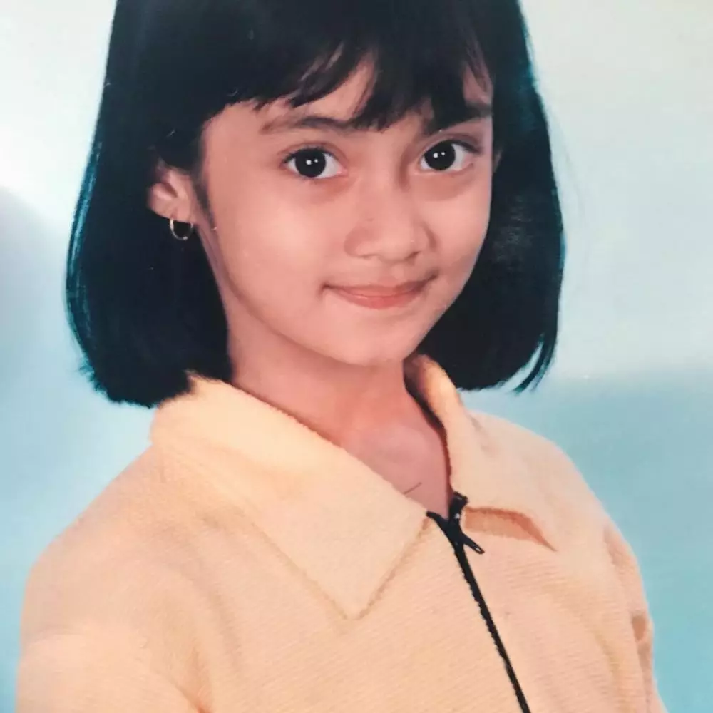 potret masa kecil ayudia bing slamet © instagram potret masa kecil ayudia bing slamet © instagram