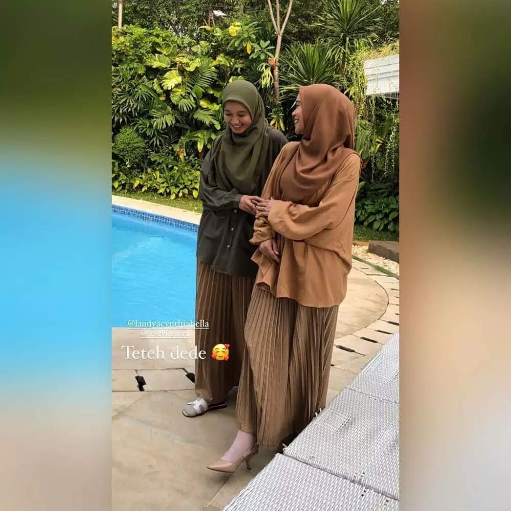  Laudya Cynthia Bella dan Lesty Kejora © 2021 brilio.net