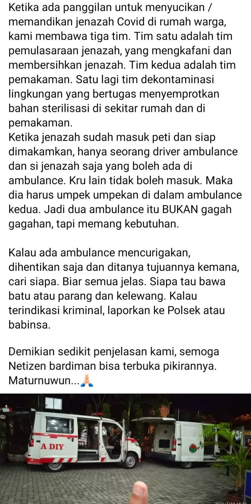 fakta ambulans ©  
