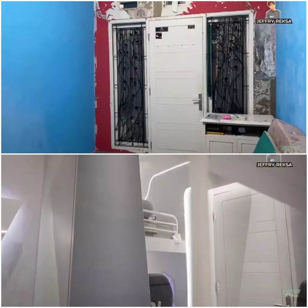 potret kamar jeffry reksa usai renovasi © YouTube