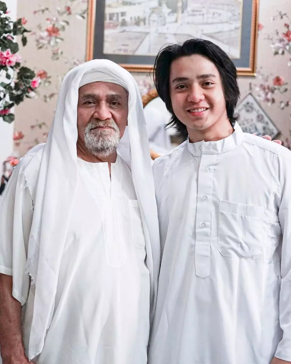 Potret Arbani Yasiz bareng sang ayah © 2021 brilio.net
