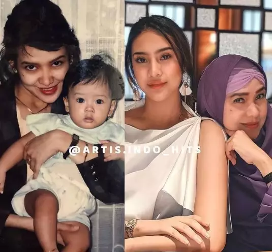Potret masa kecil selebgram Tanah Air bareng ibunya dari berbagai sumber